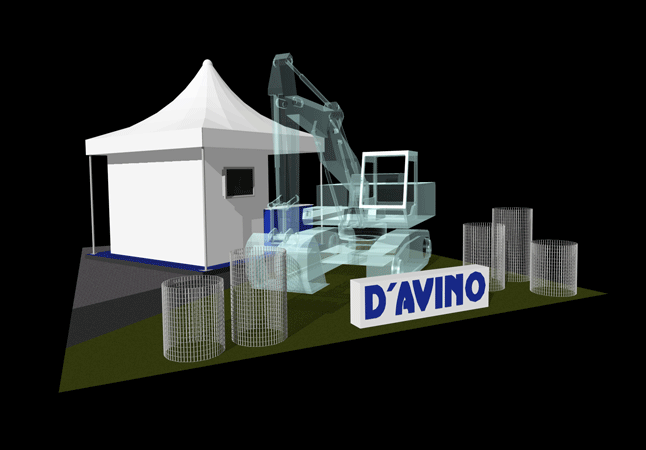 Eventidee Progetto 3D D'Avino per Bauma Monaco